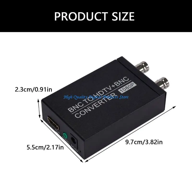 u2je bnc to hdtv video 컨버터 모니터 HDTV BNC 비디오 신호 변환 HDTV 프로젝터 모니터 용 HDTV 1080p로 변환