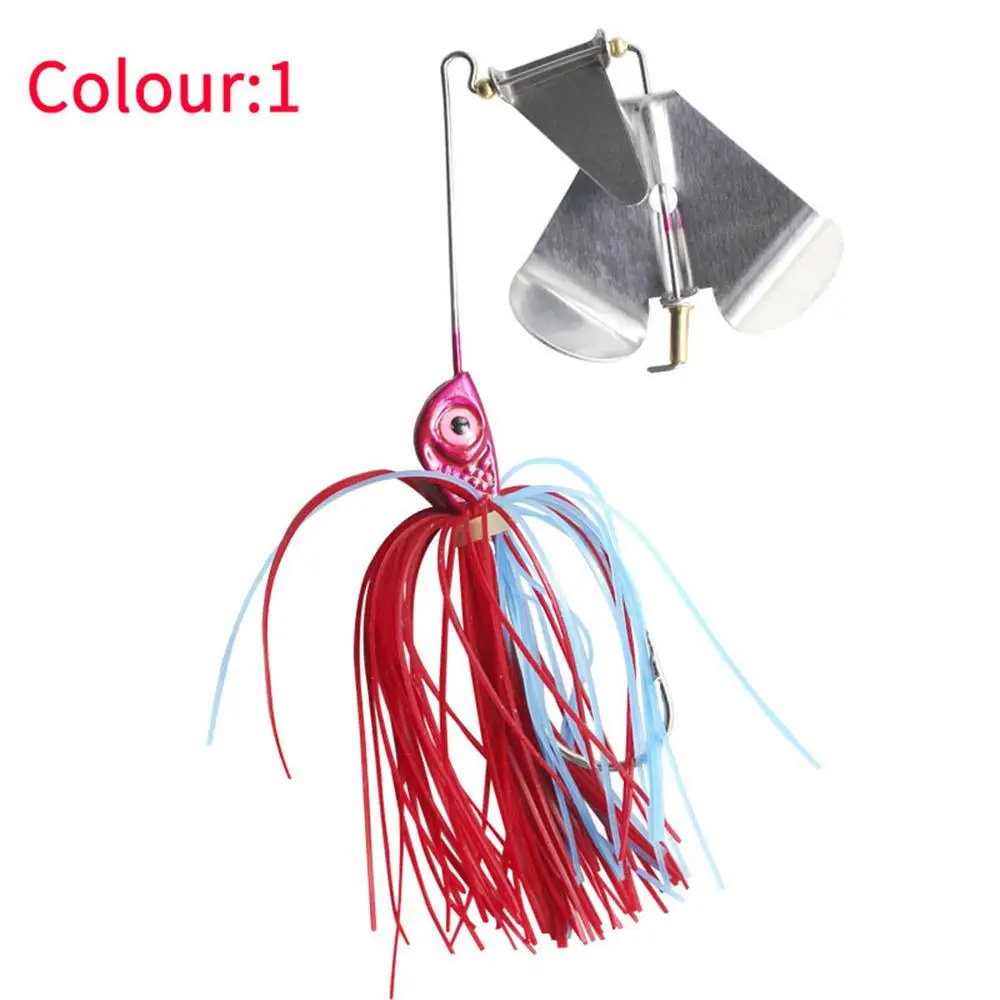 2/4/6PCS Bait Sharp Hook Realistic Swimming Colorful Comes With Composite Rotating Sequins Fishing Supplies Artificial Bait