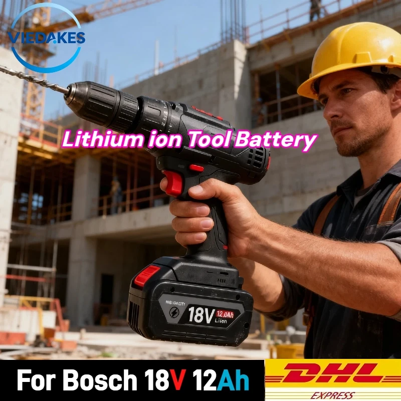 

Bestseller for Bosch 18V 12Ah Battery - High-Power for Professional Impact Wrenches, Stable Output & AMPShare Compatibility!