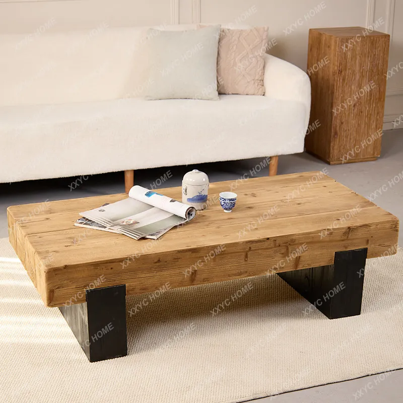 Solid wood small tea table B & B living room sofa front coffee low table