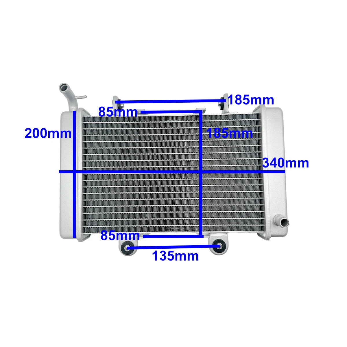 Cooling Radiator Assy for Shineray 250 250cc ST-9E XY250ST-9E Racing ATV Quad