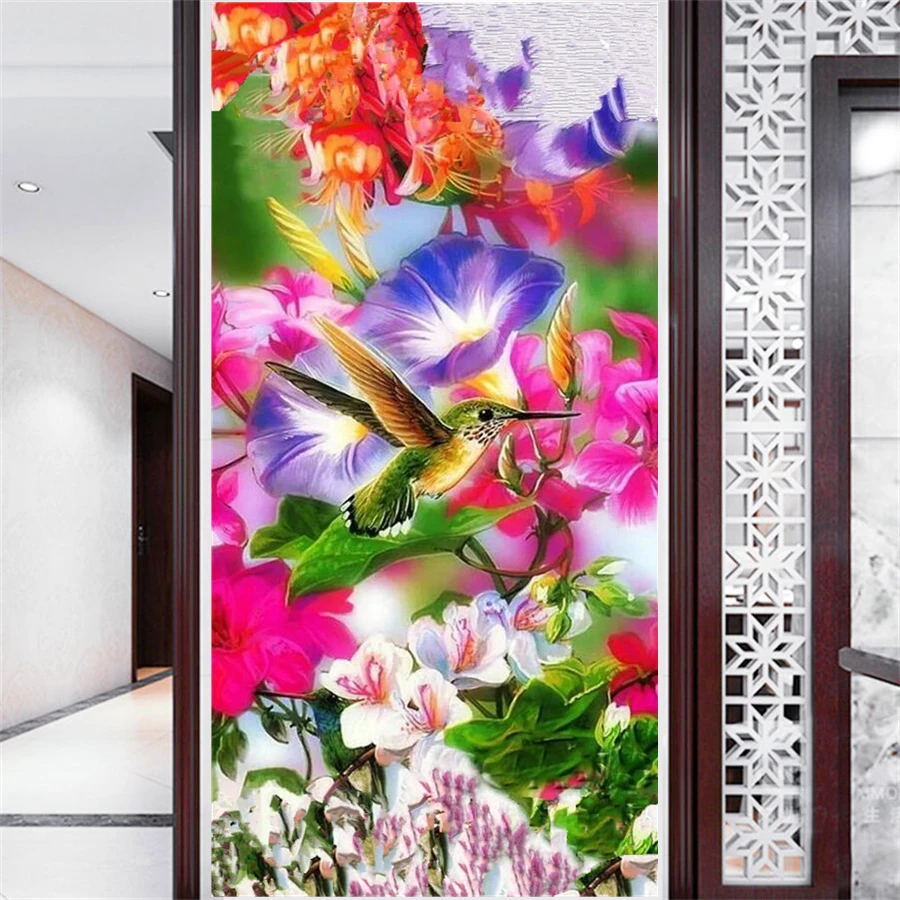 

Classic Scenic Flowers DIY 5D Diamond Painting Full Drill Square Embroidery Mosaic Art Picture Of Rhinestones Home Decor Gifts