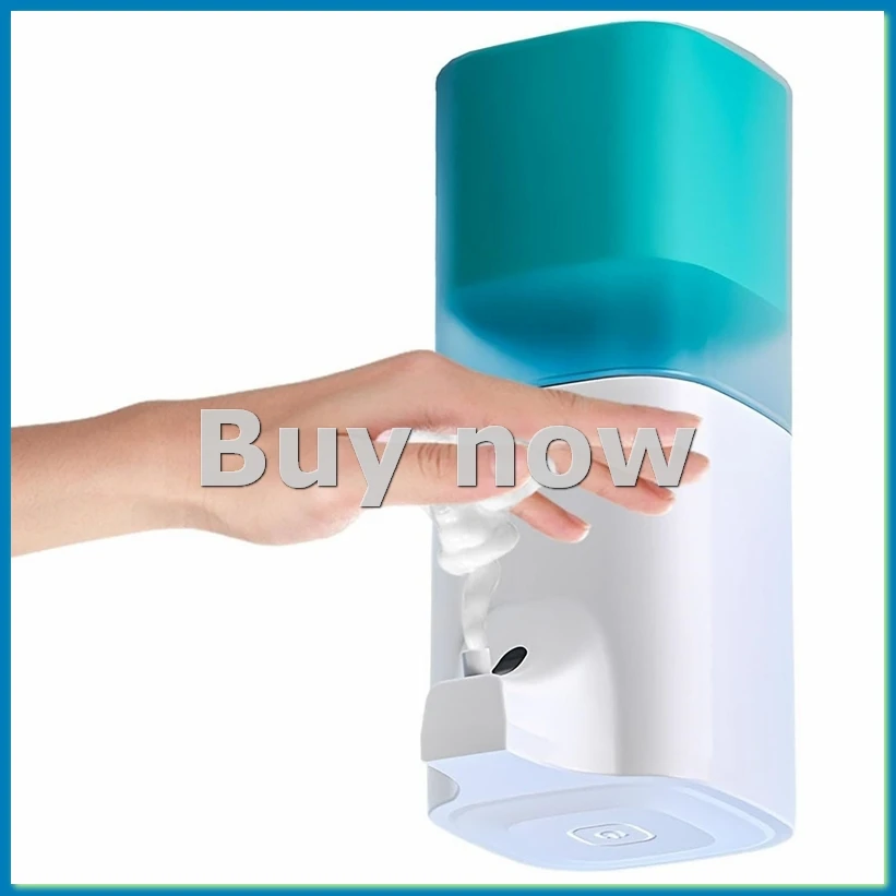 

Автоматический дозатор пенного мыла, 350 мл с инфракрасным датчиком, бесконтактный дозатор жидкого мыла, 4 передачи для ванной комнаты-ABHG