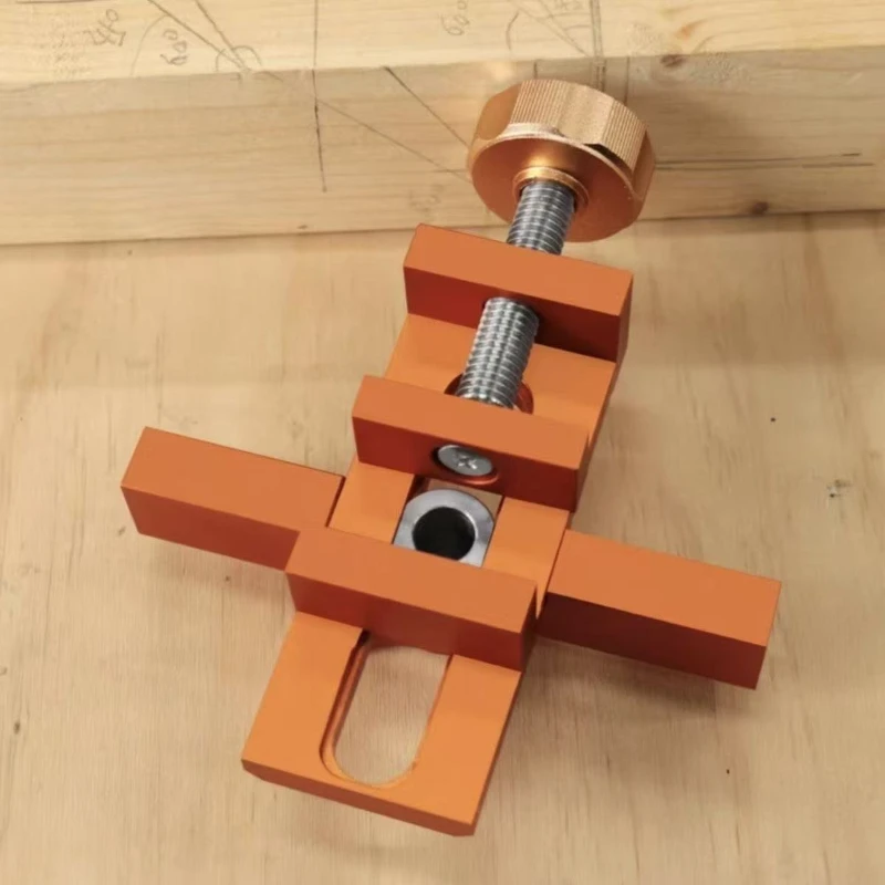 2 in 1 Cabinet Door Installation Positioner 10mm Rebounder Punched Mounting Jig for Wardrobe And Cabinet Door Panel Installation
