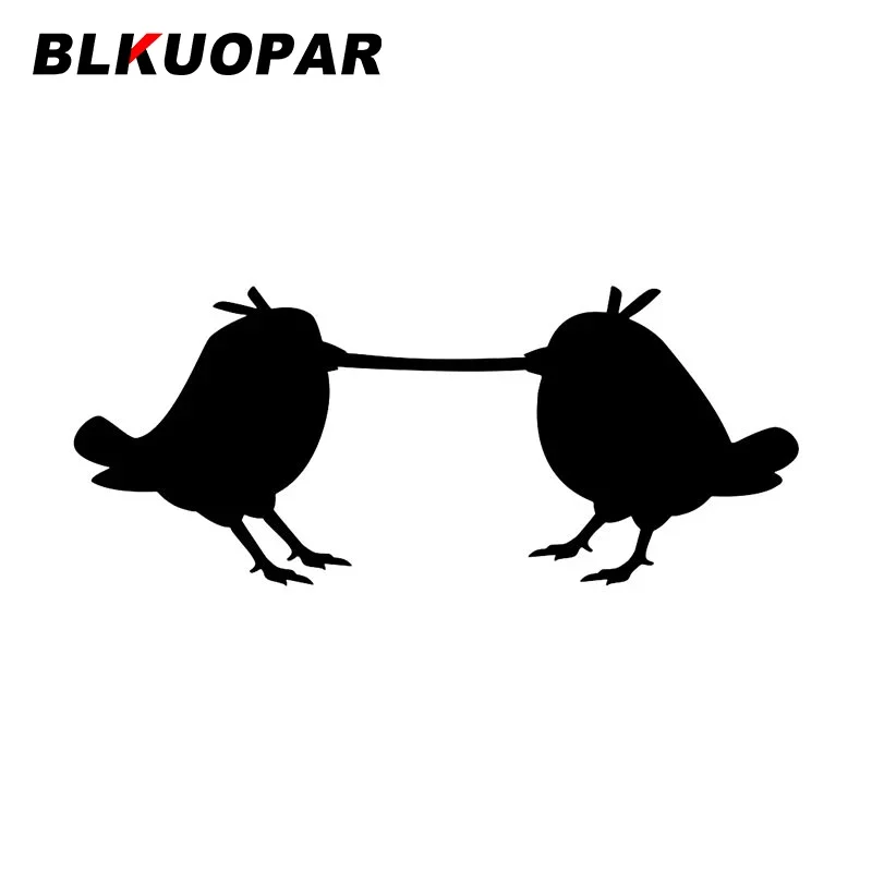 

BLKUOPAR Two Little Chick стоящая автомобильная наклейка устойчивая к царапинам креативная украшение для кондиционера модные оригинальные наклейки
