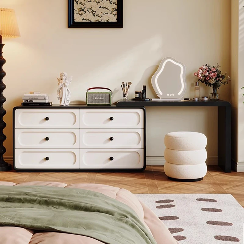 

French Vintage Vanity Table Premium Organizer Drawers Storage Vanity Table Design Bedroom Coiffeuse De Chambre Furniture