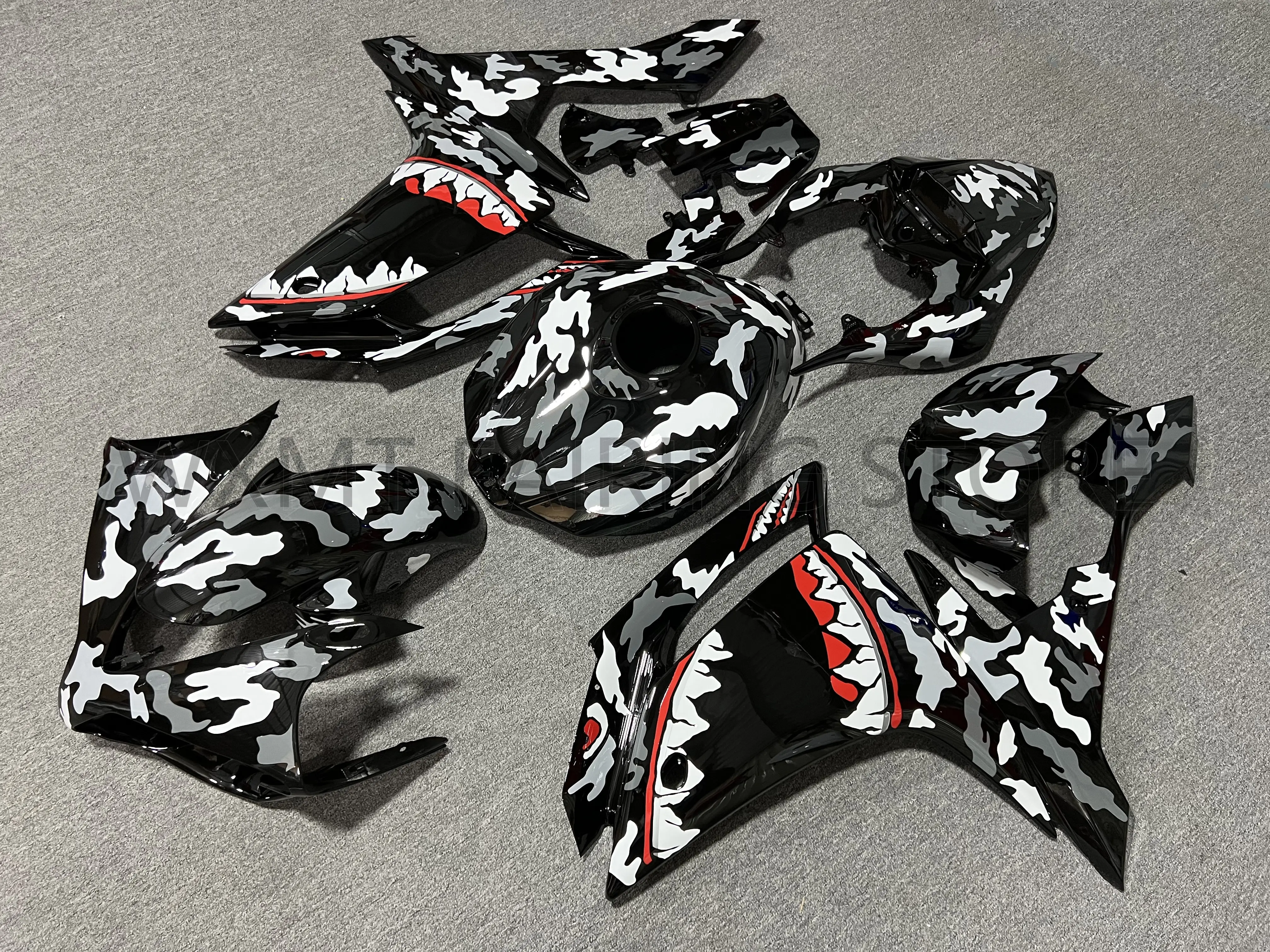 NEW ABS Motorcycle Injection mold full Fairing Kit fit For YZF R1 2007 2008 YFZ-R1 07 08 Bodywork Fairings kits set