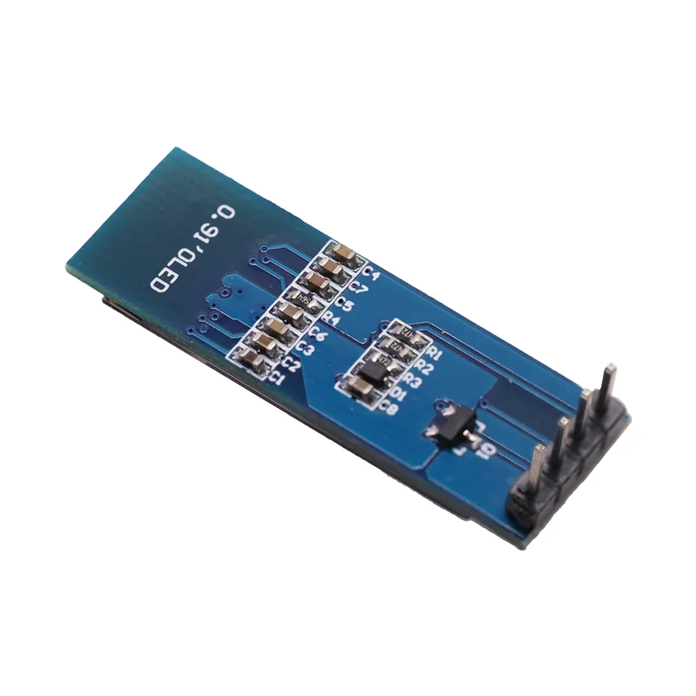 0,91 12832x32 LCD 0,91 controlador de módulo de pantalla IC SSD1306 IIC comunicar 3 3 en-5 pulgadas para Arduino PIC