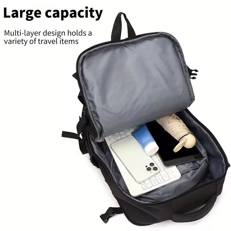 Picture 5: Convenient Versatile Travel Backpack Adjustable-strap Lightweight for Daily Use Storage Laptop Casual Functional Bag