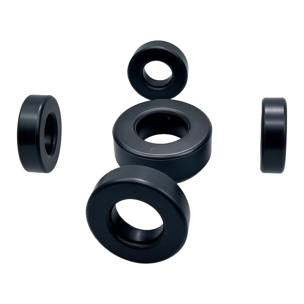 5pcs Rubber Sleeve Damper For Gym Weight Stack Selecting Rod Spacers Shock Absorbing Bushing Fitness Machine Parts Black