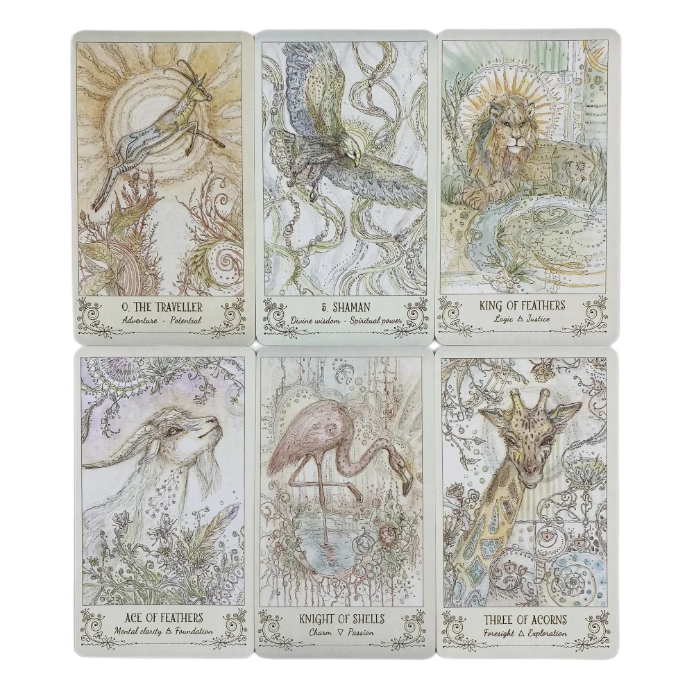 Spiritsong Tarot Deck wróżbiarski wersje angielskie edycja plansza wyrocznia gra gry stołowe na imprezę