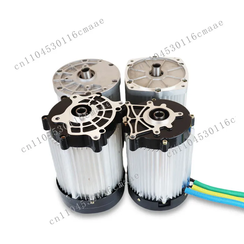 DC brushless motor electric tricycle motor 4000w high power electromagnetic brake motor 60V72V