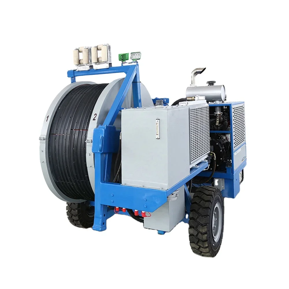 

YYHC-Hydraulic Wire Power Cable Transmission Line Puller and Tensioner Machine Stringing Equipment