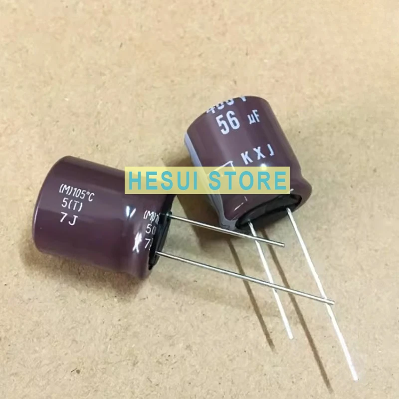

Black diamond electrolytic capacitor 400V56UF 18X20 KXJ high frequency and low resistance, can replace 47UF 400V