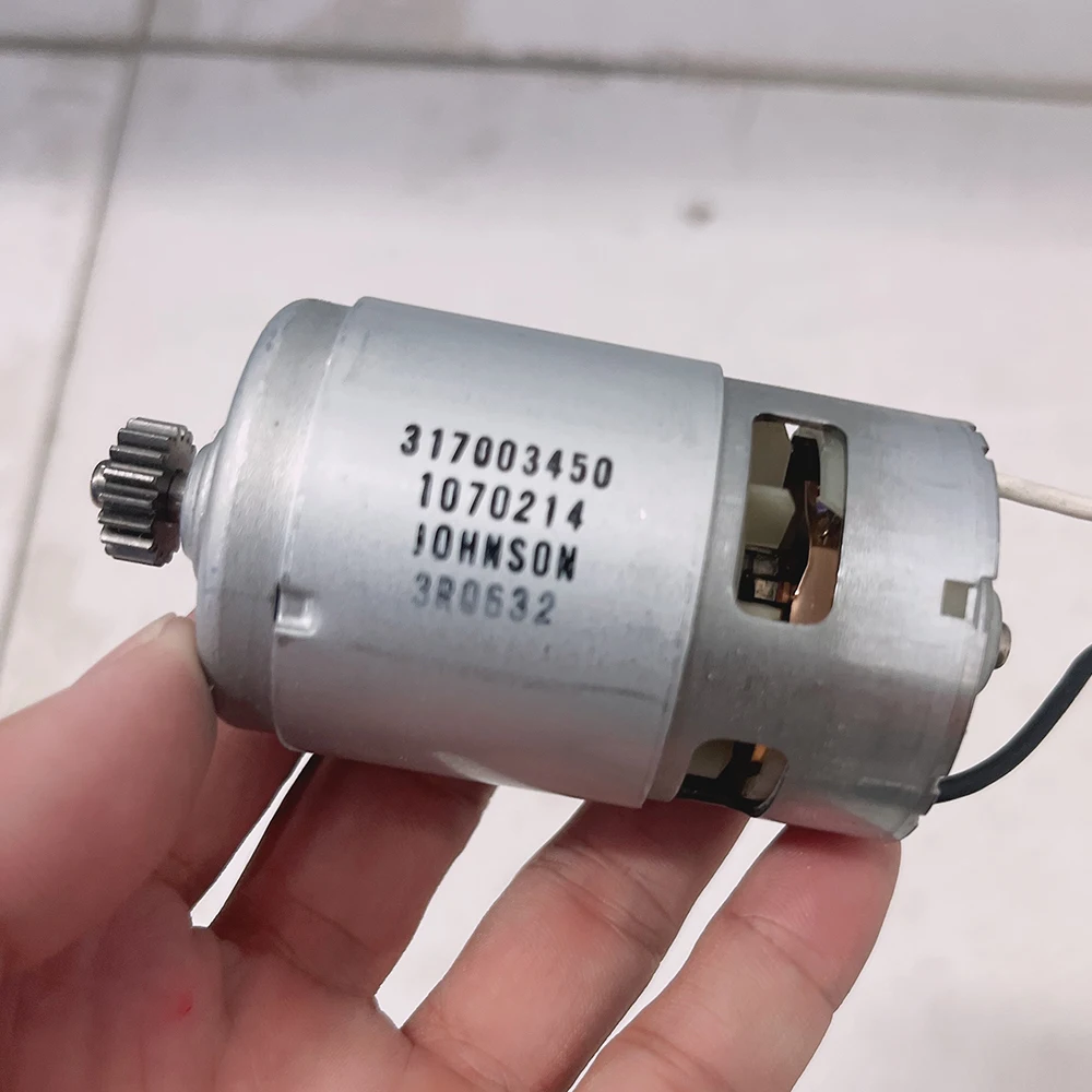 

JOHNSON 775 DC Motor 12V 16V 18V High Power High Speed Motor With 0.7M 18T For Drill&Screwdriver Electric Tools