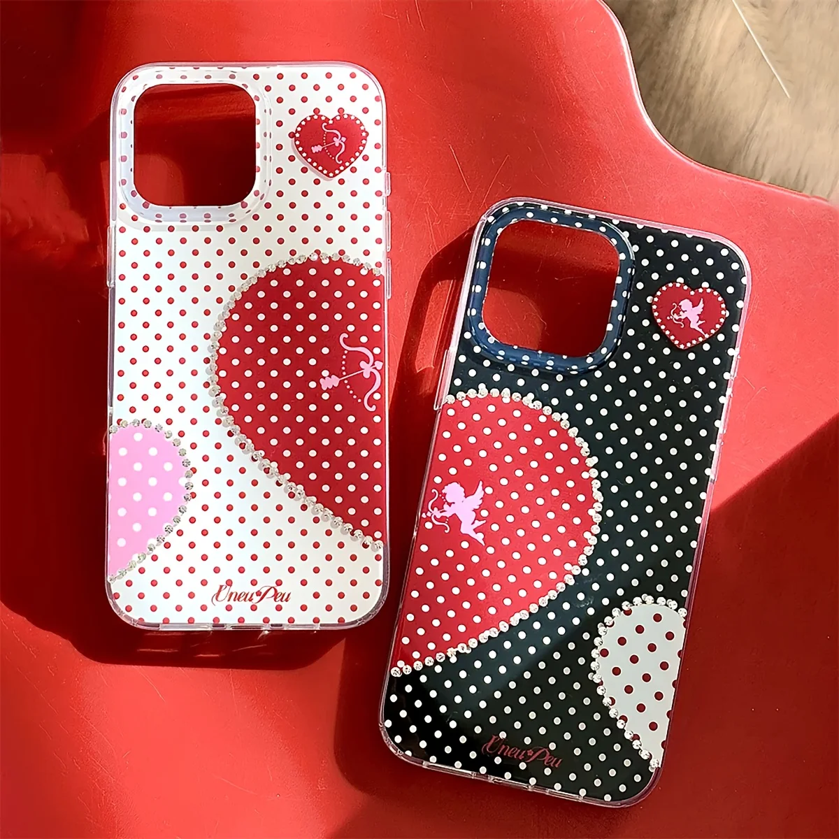 Love Heart Polka Do…