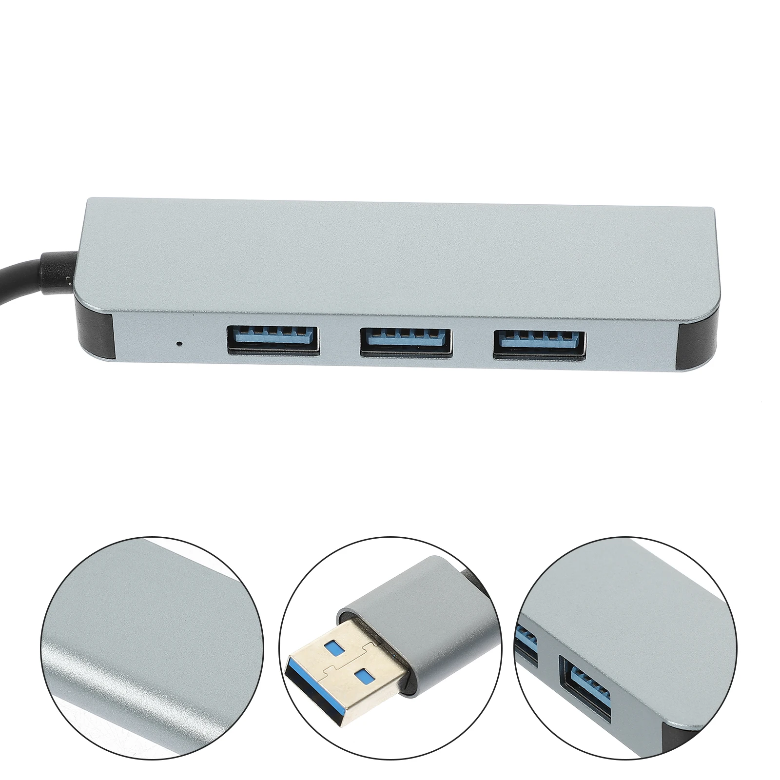 4 Ports USB Hub Adapter USB 3 0 Splitter for Laptop Extra Ports Data Transfer 5 Connectors Multiple Devices Portable