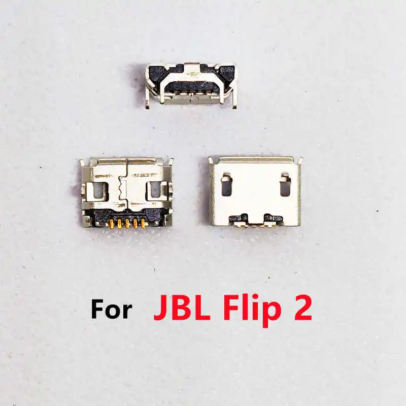 JBL-Chargeur Bluetooth E3 Charge 3 4 Flip 6 5 4 3 Flip4 Flip3 Pulse réinitialisation 2, Port de charge USB, Prise S6, Connecteur de chargeur, 5 pièces