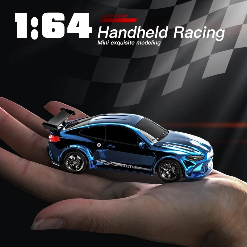Neue KF20 1/64 Allradantrieb 2,4G Simulation Fernbedienung Drift Auto RC Desktop High Speed Racing 0612 Motor Spielzeug modell Spielzeug Für Kinder