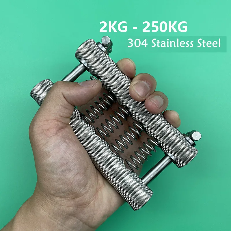 pro-4-200kg-adjustable-grip-device-strengthener-304-stainless-steel-spring-heavy-duty-gripper-hand-finger-trainer-man-power-gym