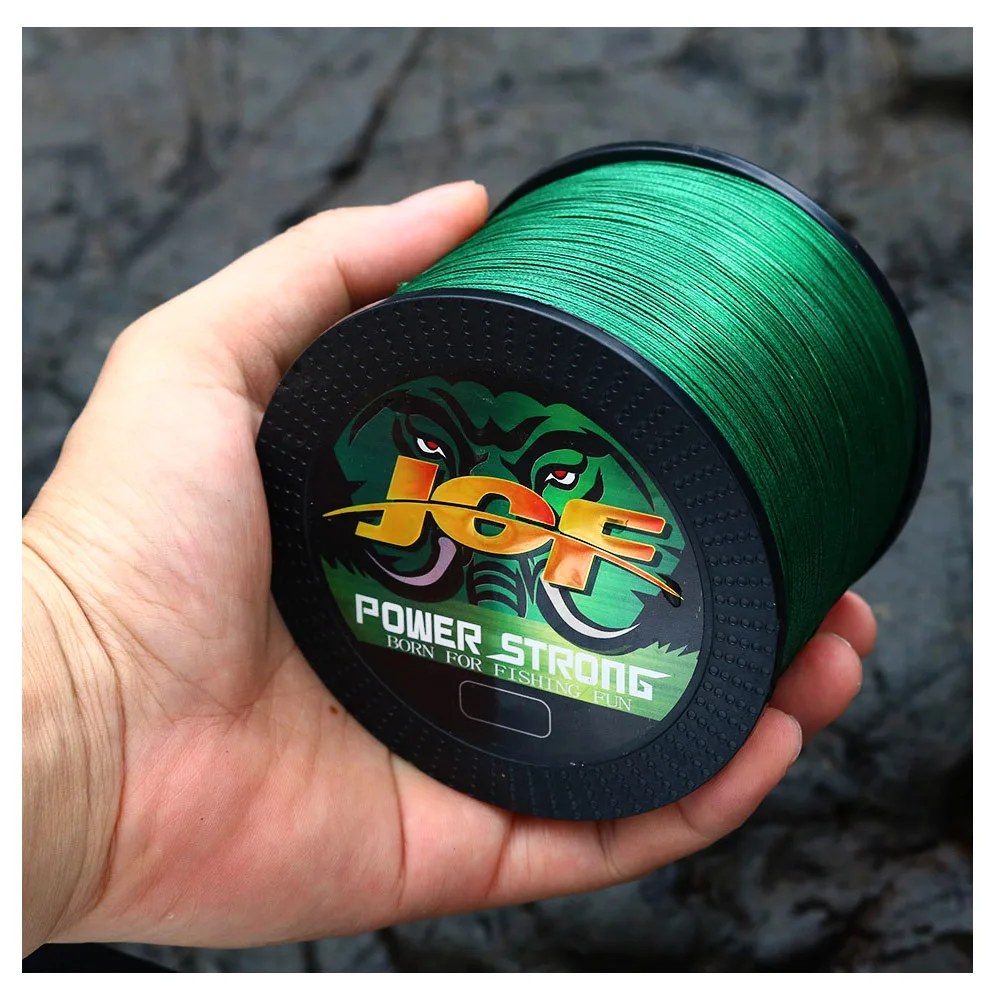JOF 12 Stränge Angelschnüre 500 M/100 M/300/1000 M Japan Geflochtene PE Starke Karpfen Draht Multifilament Langlebig Meer Salzwasser Pesca – Detail 10