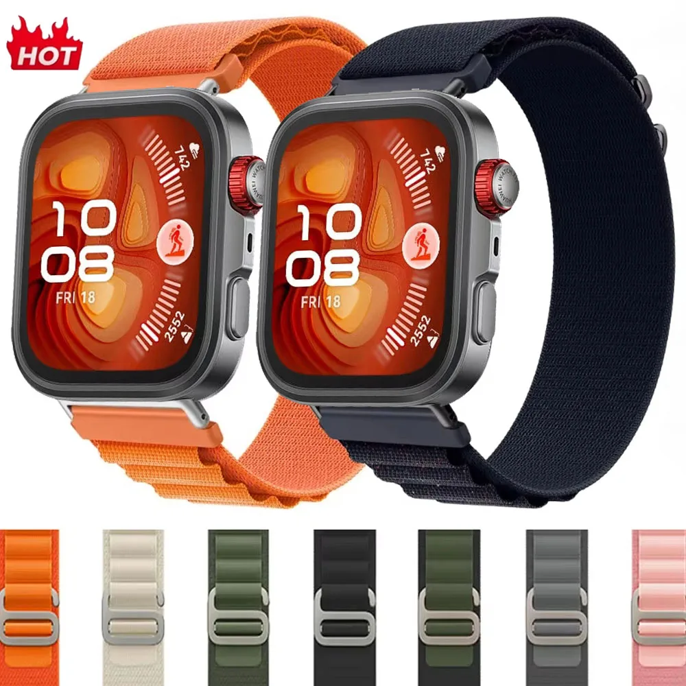 

Sports Alpine Nylon Strap for Huawei Watch Fit 4 Fit 3 wristband Bracelet Replacement Huawei Watch Fit 4 pro Correa Accessories