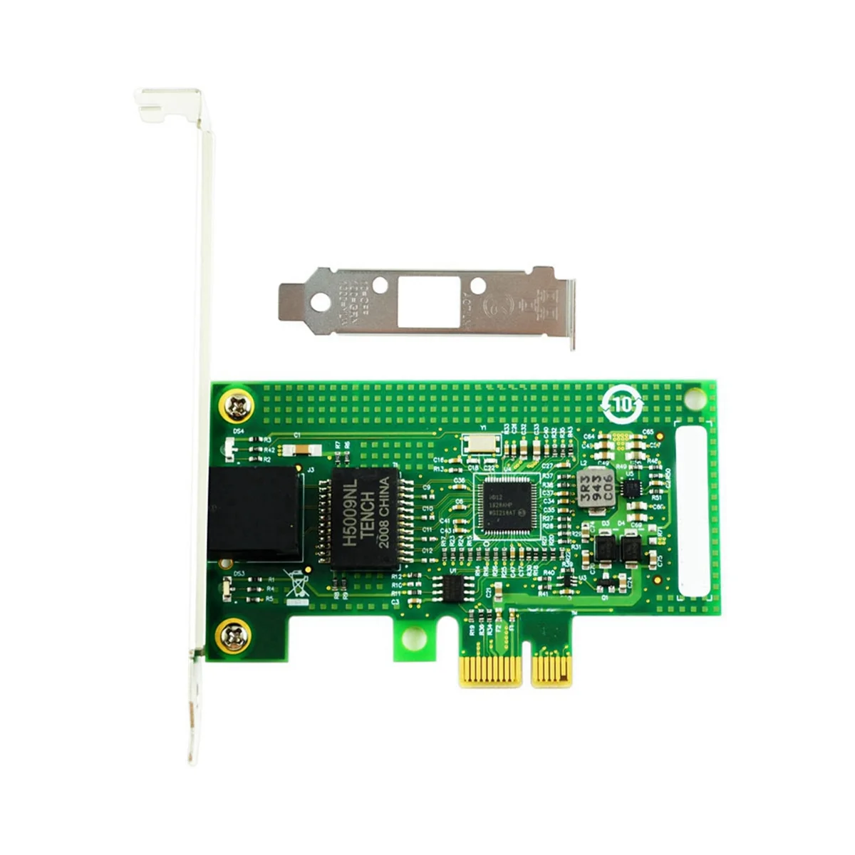 Placa de rede de porta única, Wired Desktop Network Card, I210-T1, PCI-Ex1, Chip I210AT