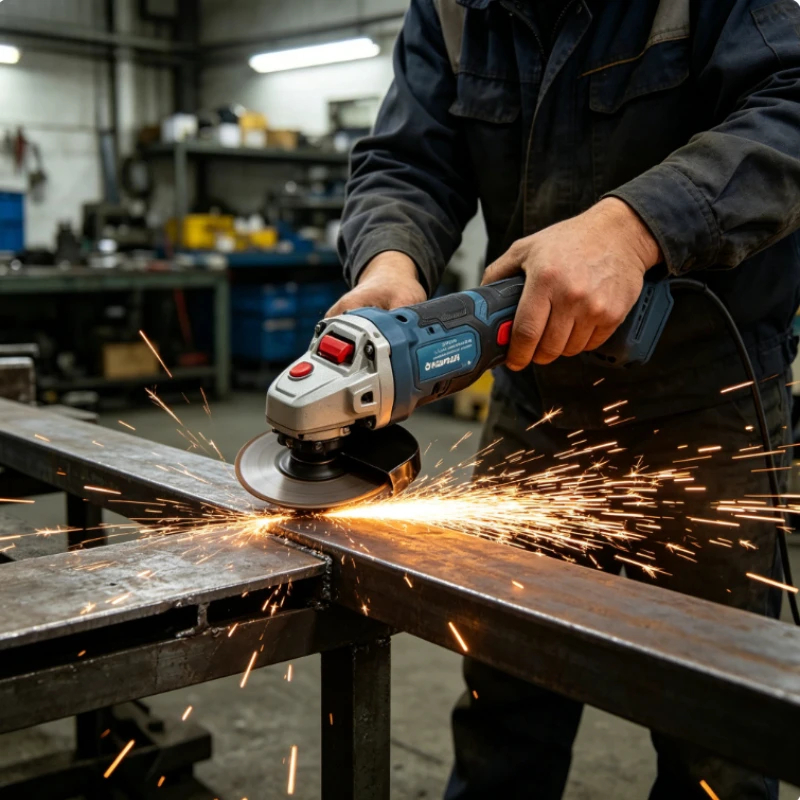 

SuperPan Professional Cordless Angle Grinder- Auto Body Repair & Rust Removal Power Tool, Bare Unit, for Dewalt/Makita/Milwaukee