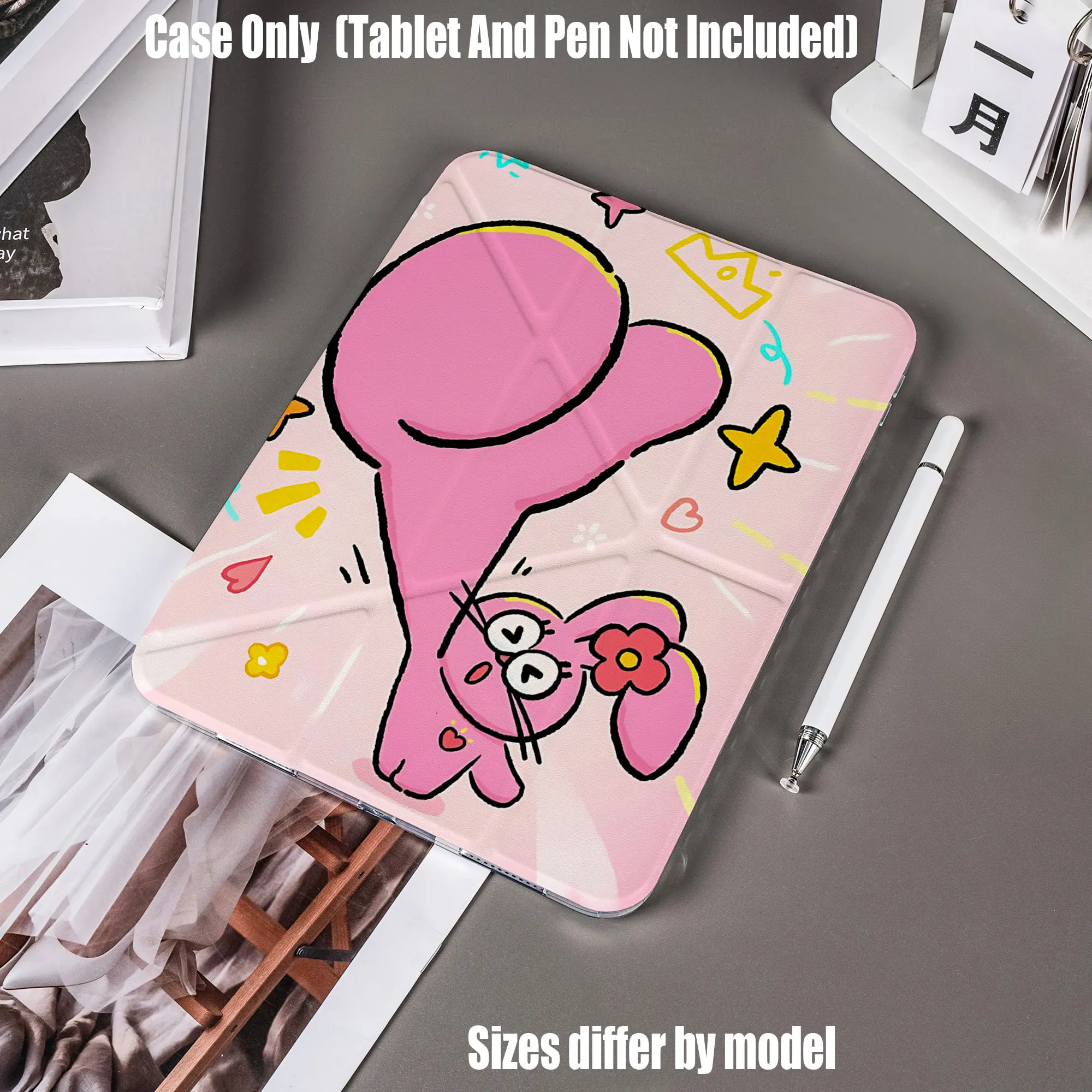 Slim Fit Premium TPU Tablet Cover, Shockproof Durable Lightweight Protective Case for iPad Samsung Huawei Honor Redmi Xiaomi