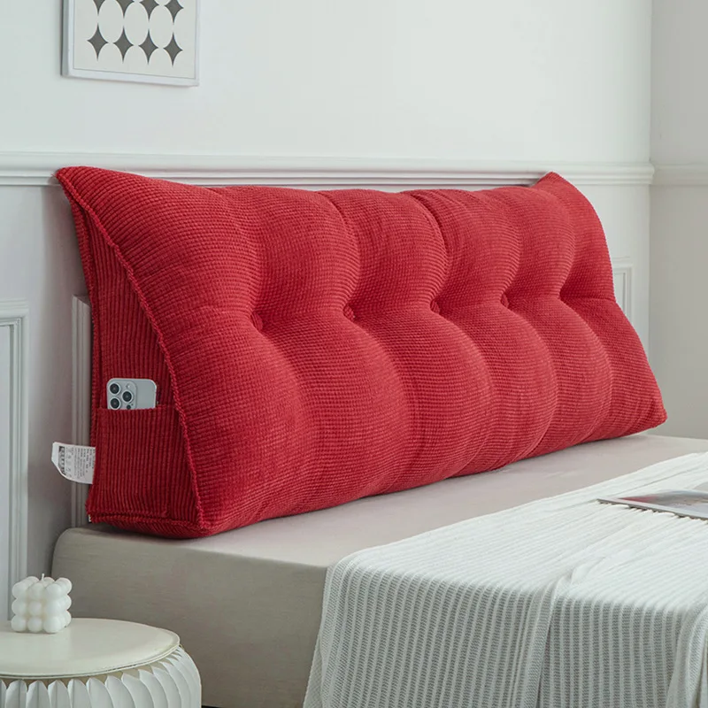 Cama triangular com encosto grande jogando travesseiro de bolsa macia tatami para celular