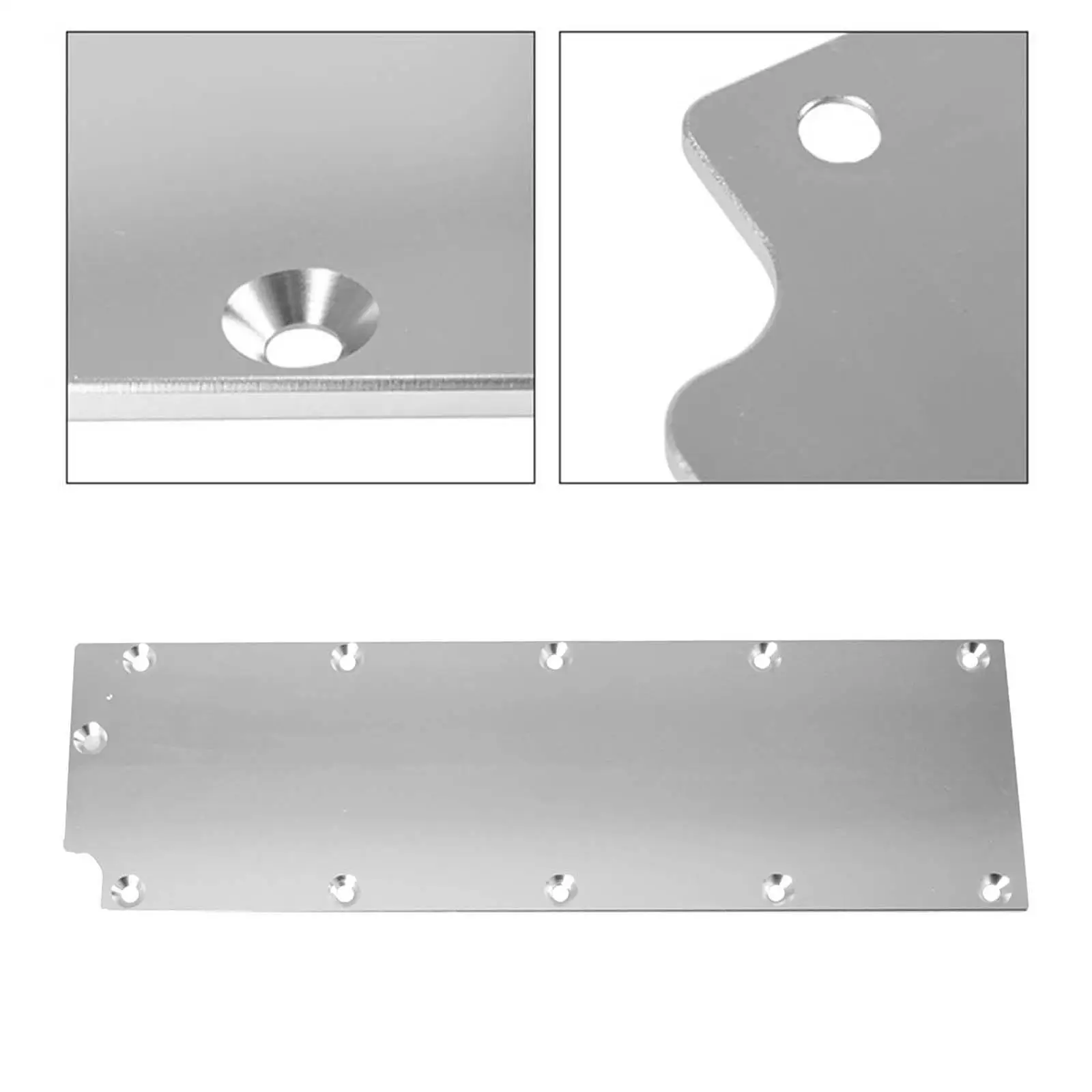 Billet Aluminum Cover Plate for LS Gen 4 Lifter Pan Replace Easy to Install