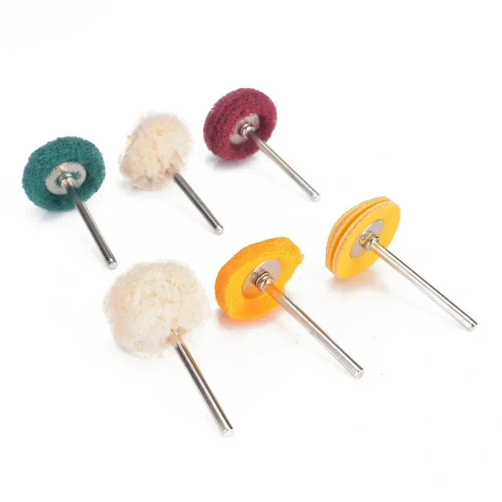 

Reliable Wheel Brush Mop Pad Polisher Part Polishing Quality Wheel 6PCS Brush Brushes Buffing For Rotary Polish