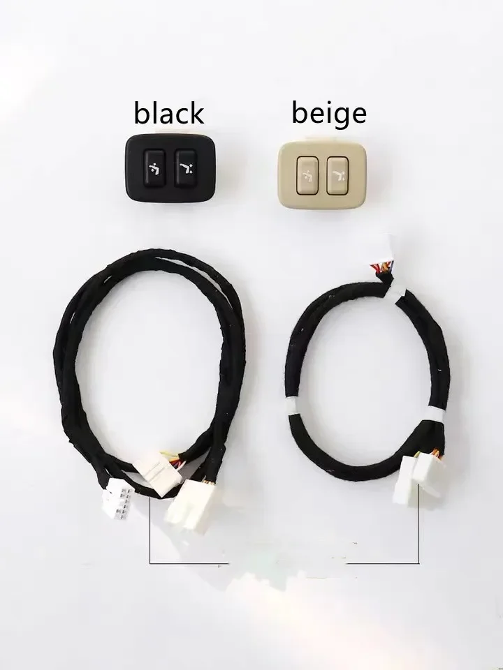 

Набор кнопок переключения боковой регулировки сиденья с электроприводом для Toyota Highlander Prado Camry Crown с вилкой проводов