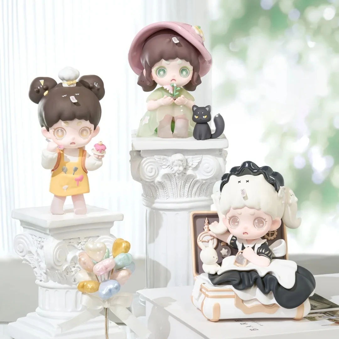 고스트 키노 투어 Mbti 시리즈 블라인드 박스 미스터리 박스 카와이 애니메이션 인형 액션 피규어 서프라이즈 백 장난감 데스크탑 장식 모델 수집