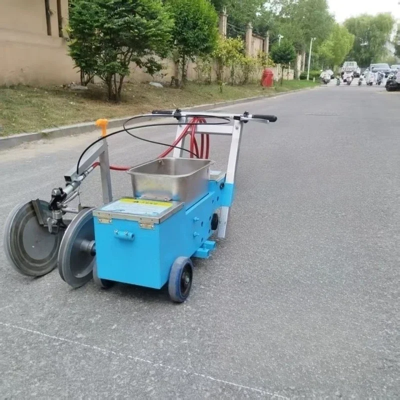 Hairless edge marking machine, road community school does not distinguish between ground marking