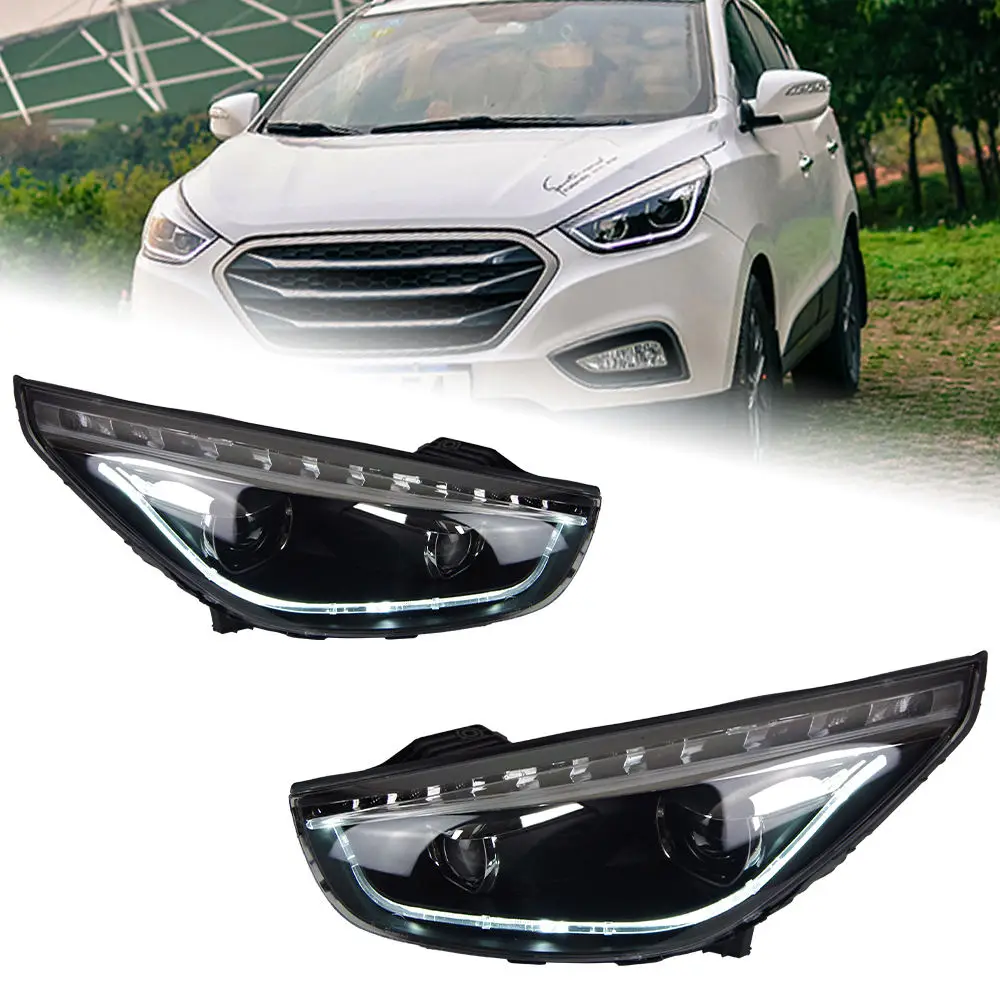 

LED Headlight for Hyundai IX35 2009 - 2017 DRL Signal Head Lamp Modified Signal Accessories