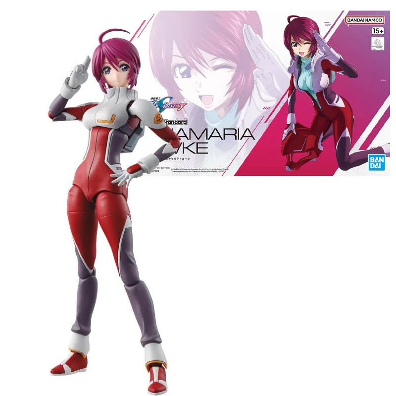 Bandai Original Figure-rise Standard Lunamaria Hawke Anime Action Figure Toys For Boys Girls Kids Children Birthday Gifts Model