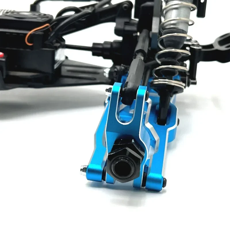 สําหรับ FS 1/8 ถัง Cheetah Shark RC RC RC รถโลหะอัพเกรด swing arm พวงมาลัยด้านหลังเพลาที่นั่งชิ้นส่วน