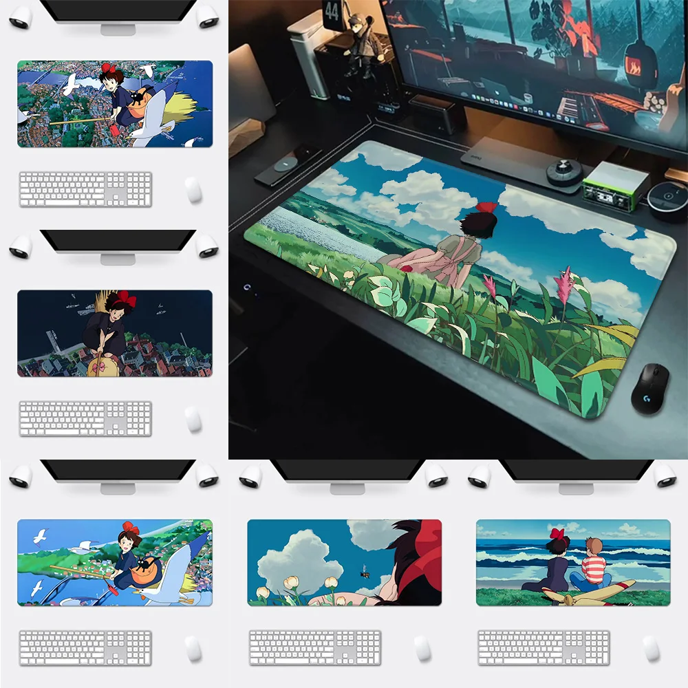 

Cartoon Anime Girls Mousepad HD Printing Computer Gamers Locking Edge Non-slip Mouse Pad XXL90x40cm Keyboard PC Desk Pad Funda