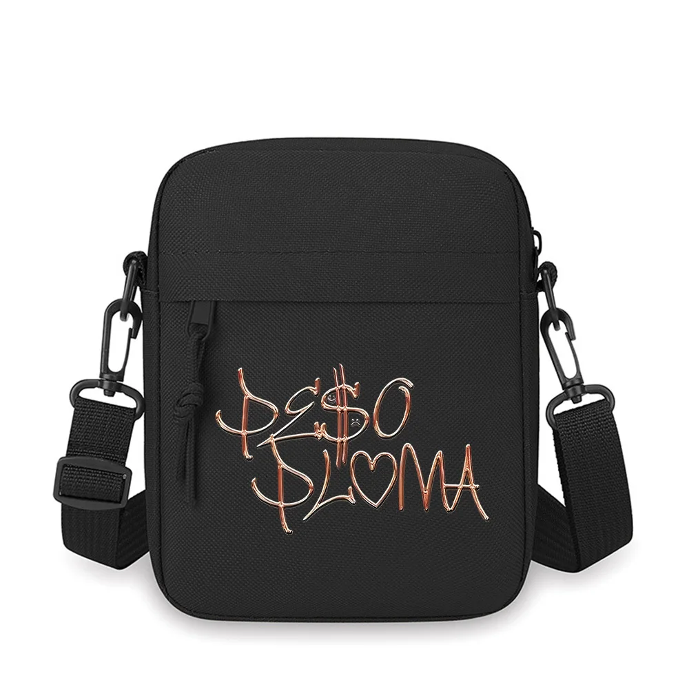 Rose gold dollar sign zero love Men Crossbody Bag Single Shoulder Women Cartoon Anime Film Printing Design Unisex