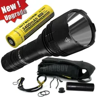 NITECORE 1000 Lumens NEW P30 +18650 Battery Long-range Tactical Flashlights Outdoor Hunt Waterproof Portable Torch Wholesale