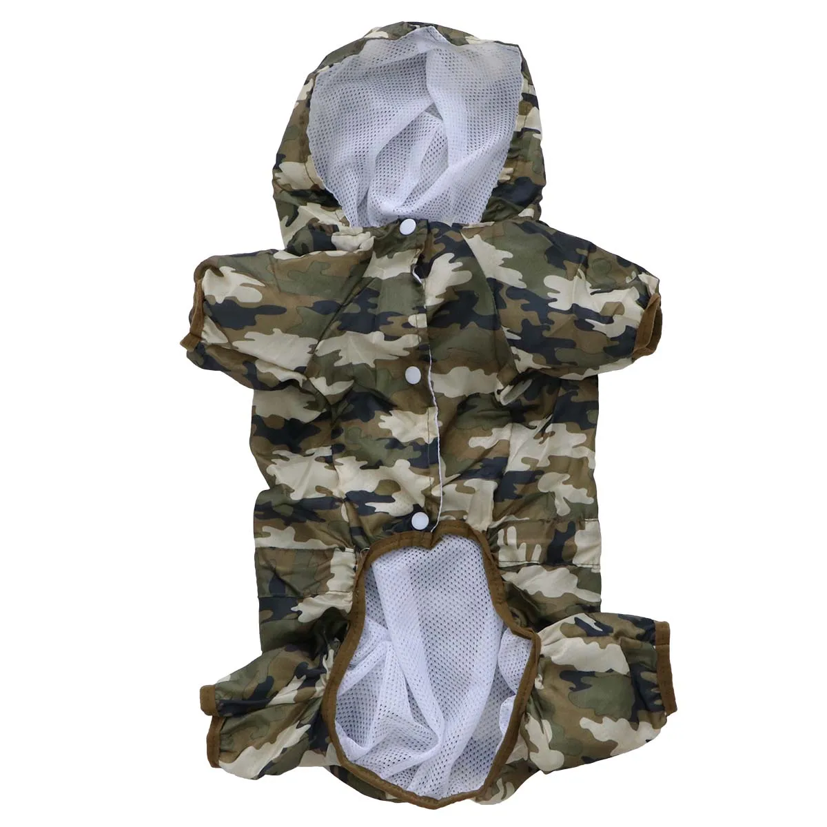 

Pet Dog Raincoat Lightweight Waterproof Hoodie for Small Dogs Breathable Fashion Protect Wet Weather pet rain slicker dog rain