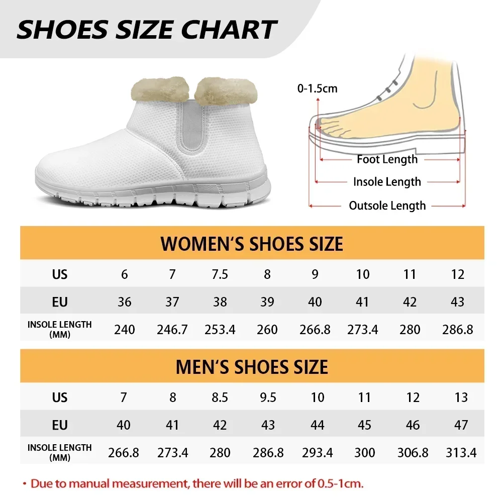 Chris Brown Snow Boots Mens Womens Teenager Shoes Keep Warm Boot High Quality Casual Lightweight Sports Customize Sneakers view 6