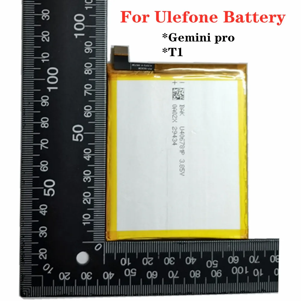 

100% New Gemini Original Battery For Ulefone Gemini Pro / Gemini T1 Replacement Bateria 3680mAh High Quality Phone Batteries