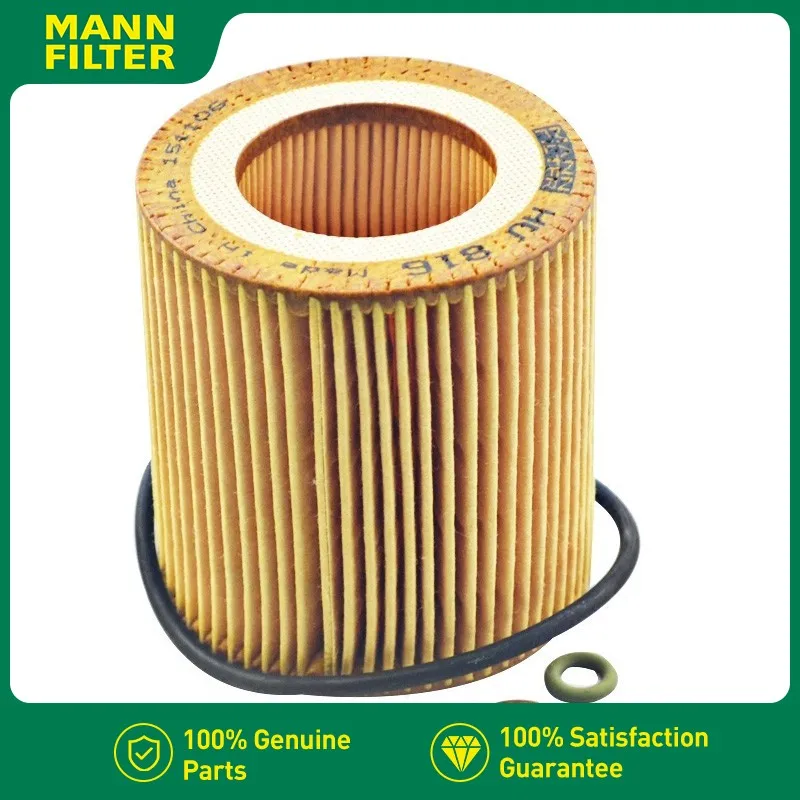 

HU816x Oil Filter For BMW Series 1 2 3 4 5(F10 F11 F18) 6 7(E65 E66) X1 X3(E83) X4 X5 X6 Z4 MANN FILTER 11427541827 11427953129