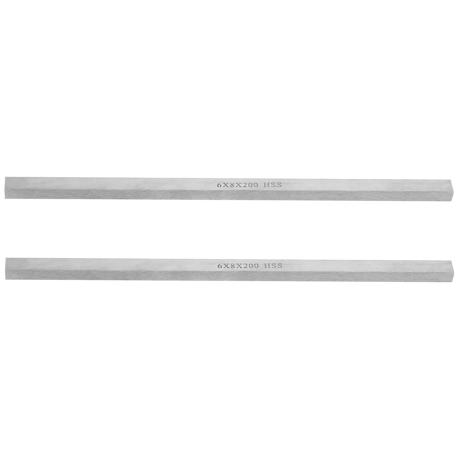 

2 шт. стальных плоских заготовок для ножей из быстрорежущей стали, прочные металлические заготовки для изготовления ножей, для любителей и профессионалов