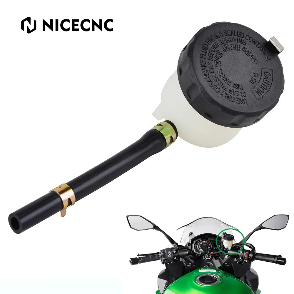 Motorcycle Brake Fluid Reservoir Tank for Kawasaki Ninja 1000 ZX6R ZX7R ZX9R ZX10R ZX14R ZX-14 ZX-7 ZX636 ZX1400 Z1000 Oil Cup
