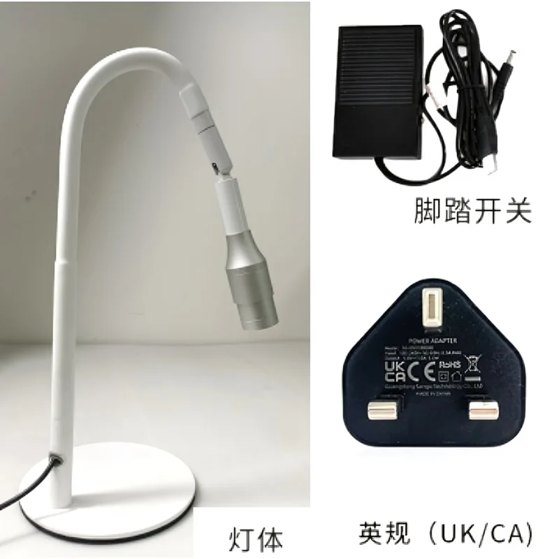 395-400nm Table Lamp Quick Curing UV Eyelash Glue Lamp UV LED lash Tweezer Lamp For Eyelash Extension 5W Tweezer uv Lash Lamp