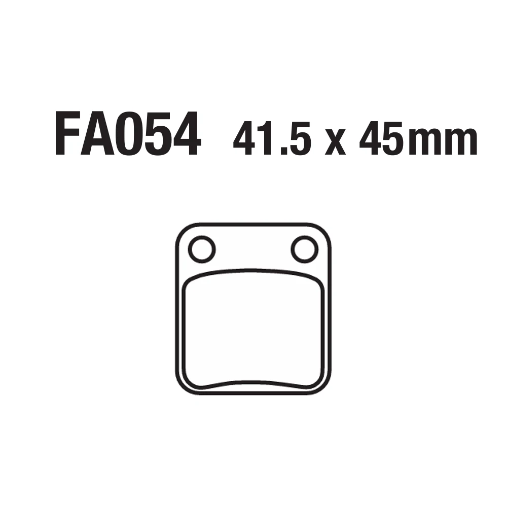 USERX Motorcycle disc brake pad Brakes Front Rear Disc Brake Pads For FA054 HONDA KAWASAKI PEUGEOT SUZUKI YAMAHA SINNIS MASH