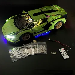 No Bricks LED Light Set for Lamborghini Sián FKP 37 42115